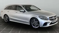 Silver Used 2019 Mercedes C200 AMG line Estate | £16,895 (Fair price)