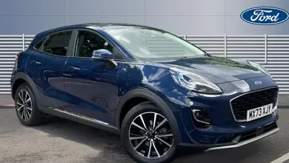 Used Ford Puma Titanium 125 HP (91 kW) 2023 Blue SUV