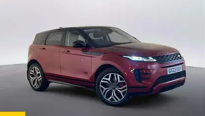 Używany Land Rover Range Rover evoque Autobiography 309 KM (227 kW) 2023 Czerwony SUV