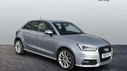 Used Audi A1 Sportback S-Line 150 HP (110 kW) 2017 Silver Hatchback