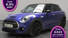 Blue Used 2020 Mini Cooper S Hatch Hatchback | £17,007 (Fair price)