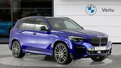 Blue Used 2022 BMW X5 M Sport SUV | £45,913 (Fair price)
