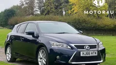 Blue Used 2016 Lexus CT200h Luxury Line Hatchback | £12,990 (Fair price)