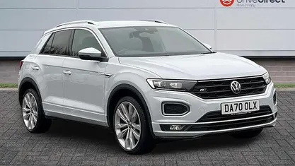 Used VW T-Roc R-line 150 HP (110 kW) 2020 Silver SUV