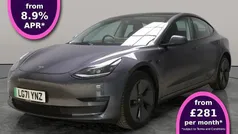 Grey Used 2021 Tesla Model 3 Standard Range Plus Sedan | £18,425 (Fair price)
