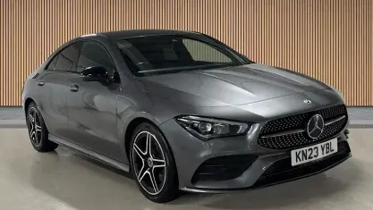 Used Mercedes CLA200 Executive 163 HP (119 kW) 2022 Mountain grey Coupe
