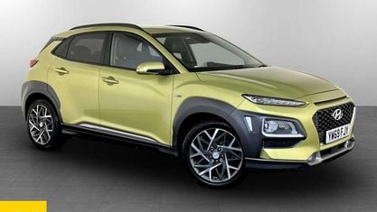 Gebraucht Hyundai Kona Premium SE 141 PS (103 kW) 2020 Gelb SUV