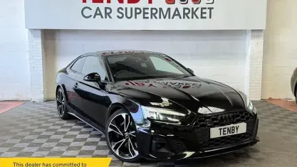 Used Audi S5 Black Edition 341 HP (250 kW) 2022 Black Coupe