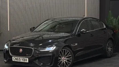 Used Jaguar XE R-Dynamic 249 HP (183 kW) 2020 Black Sedan