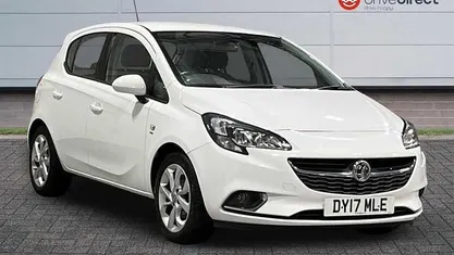 Used Vauxhall Corsa SRi 90 HP (66 kW) 2017 White Hatchback