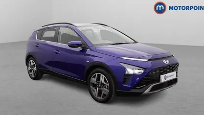Used Hyundai Bayon Premium 101 HP (74 kW) 2023 Blue SUV