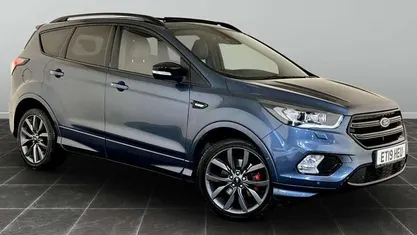 Blue Used 2019 Ford Kuga ST-Line SUV | £12,395 (Fair price)