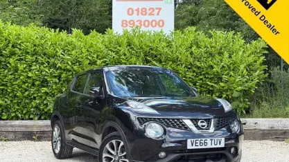 Used Nissan Juke Tekna 116 HP (85 kW) 2016 Black SUV