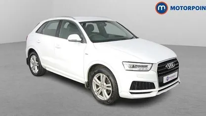 Used Audi Q3 S-Line 150 HP (110 kW) 2018 White SUV