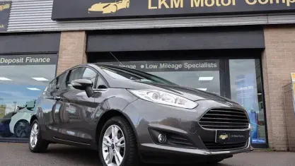 Used Ford Fiesta Zetec 82 HP (60 kW) 2017 Grey Hatchback