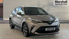 Silver Used 2021 Toyota C-HR Design SUV | £17,685 (Fair price)