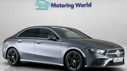 Used Mercedes A200 AMG line 163 HP (119 kW) 2019 Grey Sedan