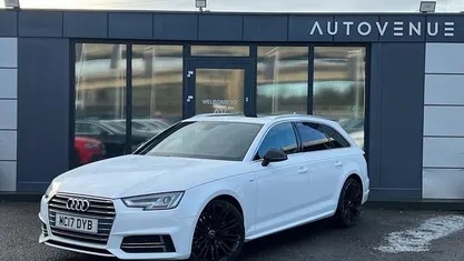 White Used 2017 Audi A4 S-Line Estate | £15,490 (Fair price)