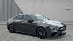 Mountain grey metallic Used 2022 Mercedes A35 AMG Premium Sedan | £28,033 (Fair price)