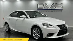 White Used 2015 Lexus IS300h Executive Line Sedan | £11,494 (Fair price)