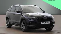 Black magic pearl effect Used 2024 Skoda Karoq SportLine SUV | £28,950 (Fair price)
