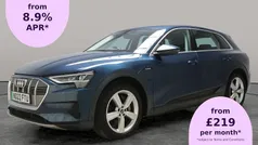 Blue Used 2022 Audi e-tron Design SUV | £16,517 (Good price)