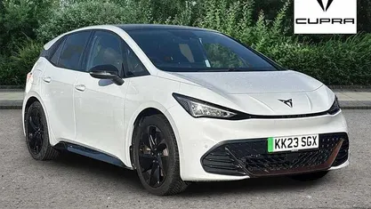 Used Cupra Born e-Boost 169 kW (230 HP) 2023 White Hatchback