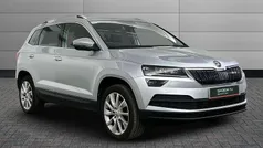 Brilliant silver metallic Used 2022 Skoda Karoq SE L SUV | £19,400 (Fair price)