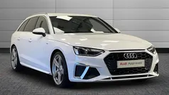 White Used 2022 Audi A4 S-Line Estate | £25,095 (Fair price)