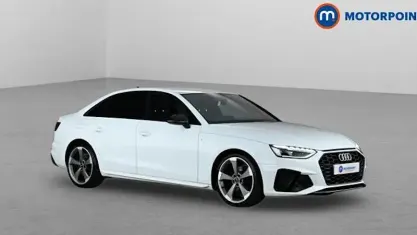 Used Audi A4 Black Edition 150 HP (110 kW) 2020 White Sedan