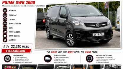 Used Vauxhall Vivaro 101 HP (74 kW) 2023 MPV