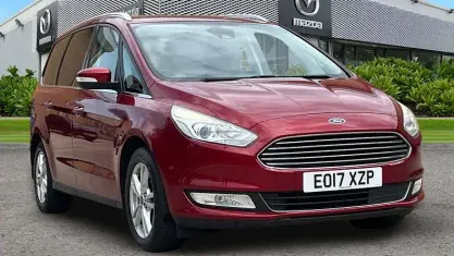 Used Ford Galaxy Titanium 150 HP (110 kW) 2017 Red MPV