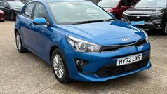 Blue Used 2022 Kia Rio 2 Hatchback | £12,910 (Fair price)