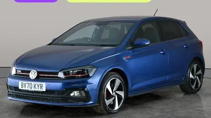 Used VW Polo GTI 207 HP (152 kW) 2020 Blue Hatchback