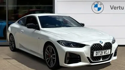 Used BMW M440 Comfort Edition 340 HP (250 kW) 2021 White Sedan