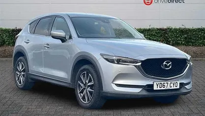 Silver Used 2017 Mazda CX-5 Inclusive SUV | £10,843 (Fair price)