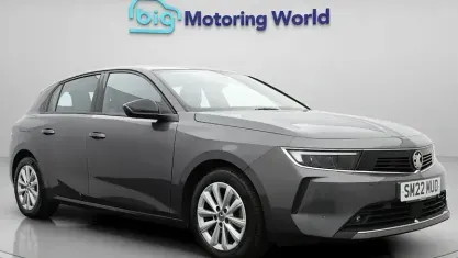 Used Vauxhall Astra Design Edition 131 HP (96 kW) 2022 Grey Hatchback