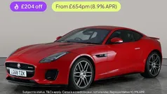 Red Used 2018 Jaguar F-Type R-Dynamic Coupe | £22,661 (Fair price)