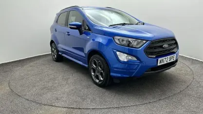 Used Ford Ecosport ST-Line 125 HP (91 kW) 2022 Blue SUV