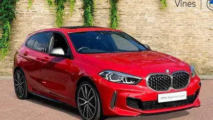 Used BMW M135 Shadowline 306 HP (225 kW) 2024 Red Hatchback