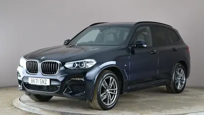 Used BMW X3 M Sport 190 HP (139 kW) 2021 Black SUV