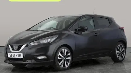 Used Nissan Micra Tekna 92 HP (67 kW) 2021 Black Hatchback