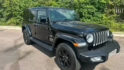 Used Jeep Wrangler Overland 272 HP (200 kW) 2021 Black SUV