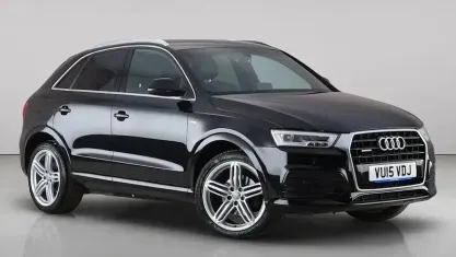 Used Audi Q3 S-line plus 179 HP (131 kW) 2015 Black SUV