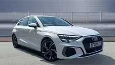 White Used 2021 Audi A3 S-Line Hatchback | £18,832 (Fair price)