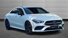 Digital white Used 2023 Mercedes CLA180 AMG Line Premium Sedan | £28,050 (Fair price)