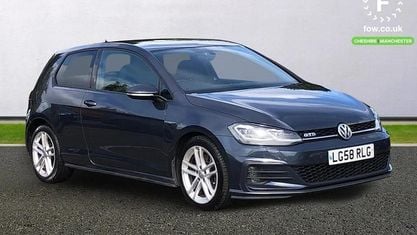 Second-hand VW Golf VII GTD 184 CP (135 kW) 2018 Albastru Hatchback