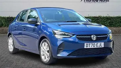 Used Vauxhall Corsa 75 HP (55 kW) 2021 Blue Hatchback