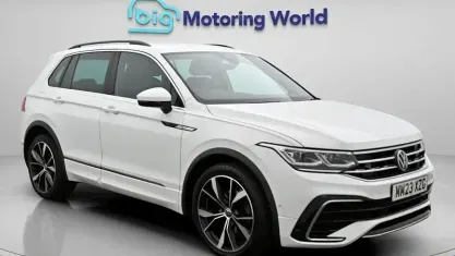 Used VW Tiguan R-line 150 HP (110 kW) 2023 White SUV