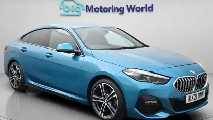 Used BMW 218 M Sport 136 HP (100 kW) 2021 Blue Coupe